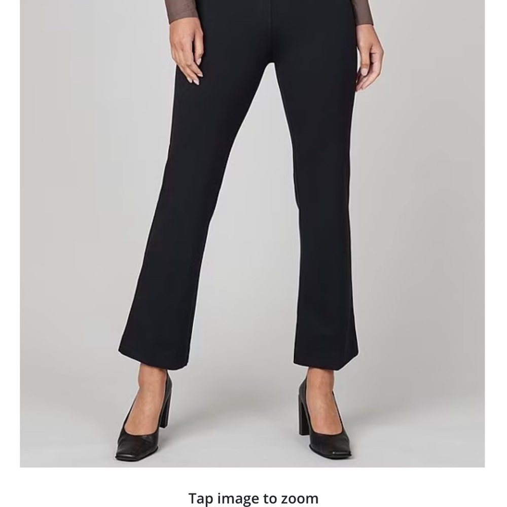 Spanx polished kick flare in classic navy - Picture 2 of 7